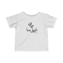 Load image into Gallery viewer, Love Haiti - Infant Fine Jersey Tee
